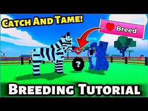 How To Breed & Get Eggs In Catch and Tame (Roblox) | Easy Fast Tutorial