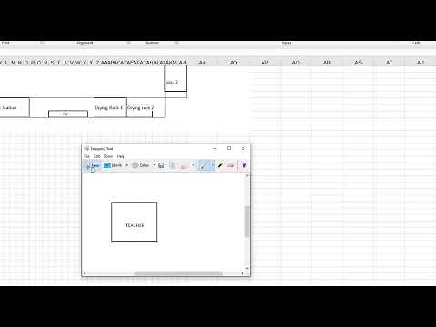 How to Make a Floor Plan or Classroom Layout in Excel within Minutes for FREE! Super Easy Excel Tips