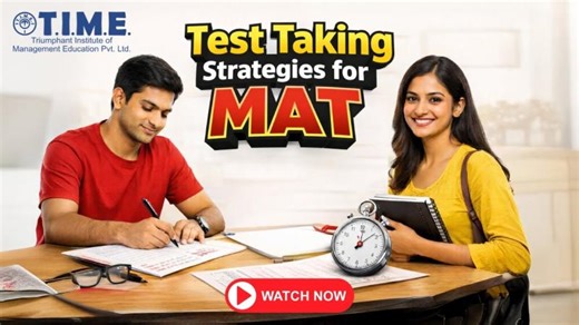 Test taking strategies for MAT | T.I.M.E. (Triumphant Institute of Management Education)