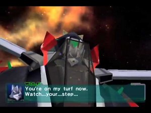 Star Fox Assault - Encounter with Wolf