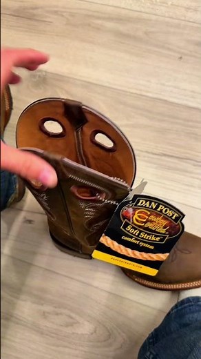 Dan Post Men's Abram Leather Pull-On Cowboy Boots #danpostboots #cowboyboots #tiktokshopcreatorpicks