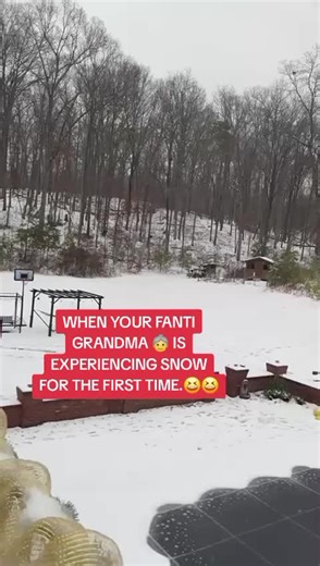 Grandma's First Snow Experience: A Heartwarming Moment
