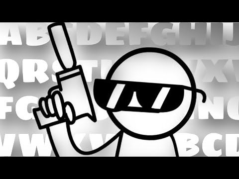 learn alphabet with asdfmovie - part 2 || requested (meme)