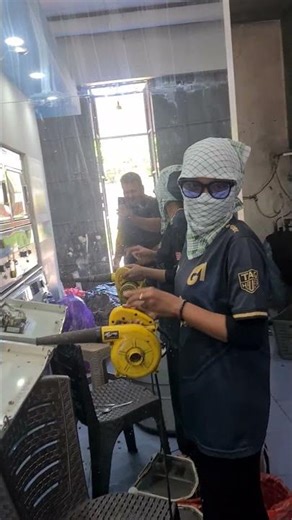 NINJA bongkar dryer maytag