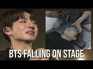 BTS (방탄소년단) FALLING ON STAGE COMPILATION