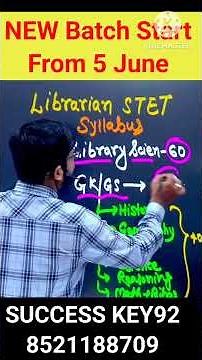 Bihar librarian syllabus 2025