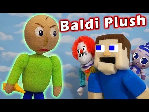 BEWARE the BALDI BASICS PLUSH Toy! PUPPET STEVE and Hello Neighbor are in for Unboxing Trouble!