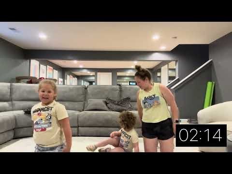 Animal-Themed Stretch Routine for Kids & Parents 🐼 🐵 | 6-Min Family Flow
