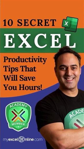 Master Excel Right NOW‼️ https://www.myexcelonline.com/free-excel-productivity-tips-webinar/