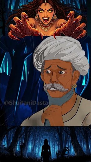 SHAITANI DASTAN | Horror story| Shakchunni Ep 22 👹😱#creepy #horrorstories #viralshort