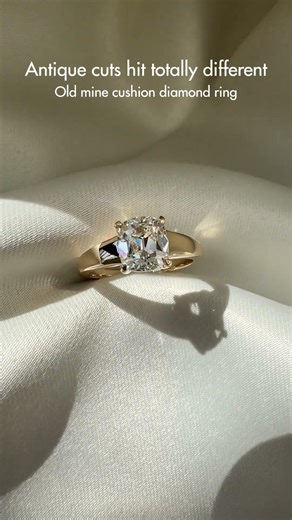 Old Mine Diamond Ring Just Hits Different #shorts #oldminediamond