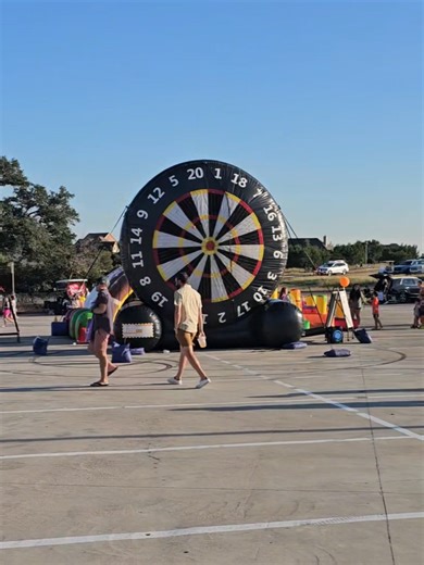 School events are just one of our specialties! Inflatables, tables, chairs, games, a dunk tank and more! #pov #kidsparty #school #soccer #bouncehouse