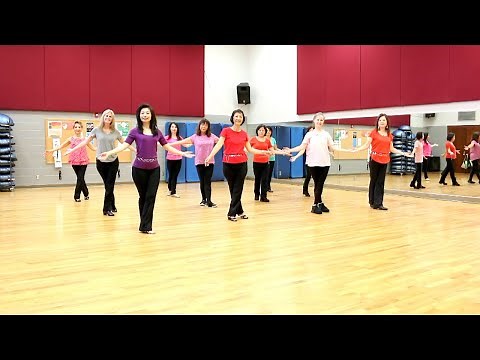 Un, Dos, Tres - (Cato Larsen) - Line Dance (Dance & Teach in English & 中文)