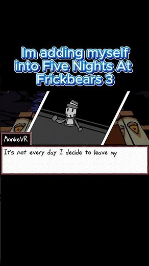 MonkeVR in Frickbears 3! #Frickbear3 #custom #mods #modded