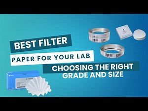 Filter Perfection: How to Choose the Right Filter Paper for Your Lab