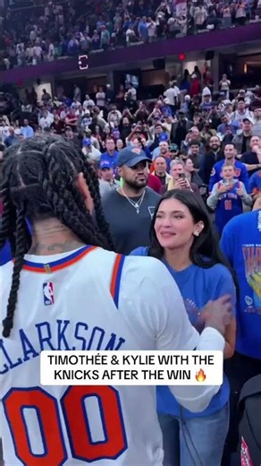Timmy & Kylie celebrate with the Knicks as they advance to the NBA Finals 🏆