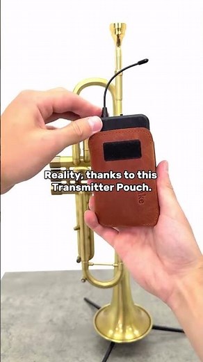 Trumpet Wireless Microphone Transmitter Holder