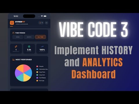 VIBE CODE Part-3: AI-Powered Fitness App (React Native/Cursor) - Building the Progress Tracker