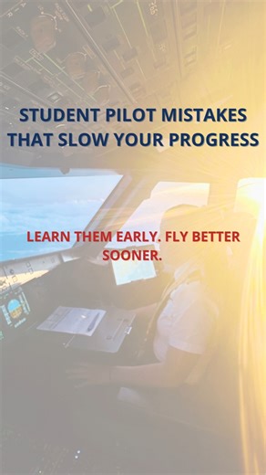 Every student pilot makes mistakes — the smart ones learn from them. ✈️ From over-trimming and heavy hands on the controls to wordy radio calls and cockpit tunnel vision, flight training is really about one thing: building good habits early. ✔️ Trim to reduce workload ✔️ Keep your eyes outside — fly the big picture ✔️ Think before you key the mic ✔️ Small inputs, smooth flying ✔️ Stay ahead of the aircraft ✔️ Prepare on the ground to succeed in the air Mistakes are part of training — repeating t