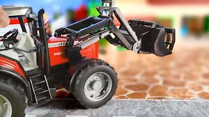 The DETAILS on these farm toys is INSANE - BRUDER
