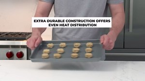 Cooking Light Mini Muffin Pan Carbon Steel Quick Release Coating, Non-Stick Bakeware, Heavy Duty Performance, 24-Cup, Gray