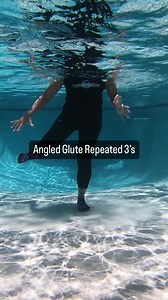 1.1K views · 35 reactions | Try this glute repeater water exercise in the pool. Perform hip extension like on the clock - 12,1 & 2 or 12,11&10. Have you tried Stephanie T’s most recently posted workout, The Accumulator? Link here: https://poolfit.tv/water-workout-videos/the-accumulator | PoolFit | Facebook