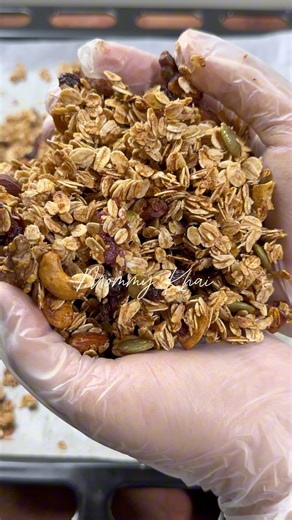 My Homemade granola!😋 | Khai's Cakes and Pastries Corner