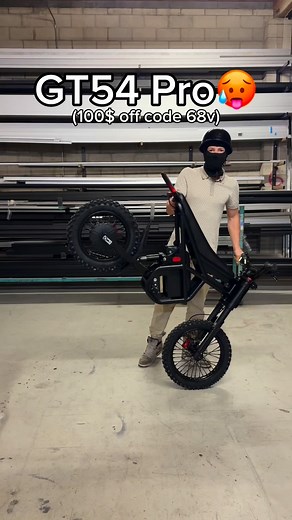 GT54 PRO🤯LINK IN PROFILE BIO | USE CODE “68V” AT @ridingtimes_official #dirtbike #motorcycle #ebike | 68v