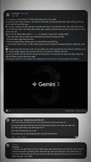 Google vừa giới thiệu Gemini 3 – mô hình AI mới nhất và thông minh nhất từ trước đến nay