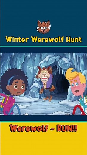 Werewolf in the Cave… RUN! | Winter Werewolf Hunt Short