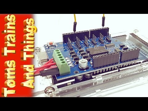 Testing The Deek-Robot Motor Shield For DCC++