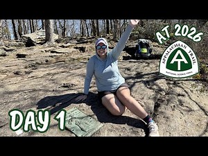 Day 1 of Thru-hiking the Appalachian Trail | hiking to Springer Mountain | AT 2026