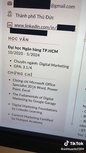 Mẹo Viết CV Cho Thực Tập Sinh Marketing