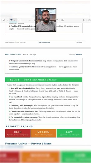 ECO 07 Guess Paper 2026 | IGNOU ECO 07 Elements of Statistics Important Questions
