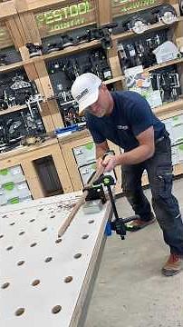 Making walnut dowels with the @festool-canada CSC SYS 50 and TPC 18/4 and dowel jig