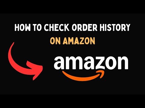 How to check order history on Amazon