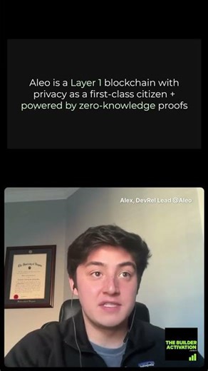 What is Aleo? Privacy focused L1Blockchain