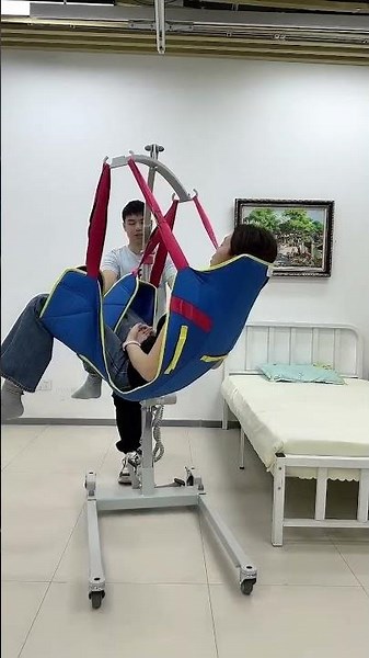 ▶️ Electric Patient Mobility Adjustable Full Body Lift Machine – lift without the strain ( # 2461 )