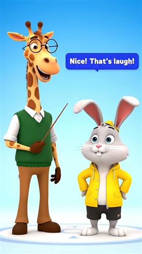 Verb of the Day LAUGH American English Pronunciation (S1E12)