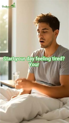 What is the best way to stop feeling tired in the morning?