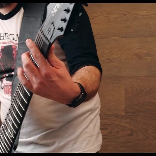 Announcing our first 8-string V shape, the V1.8 C. www.solar-guitars.com | Solar Guitars