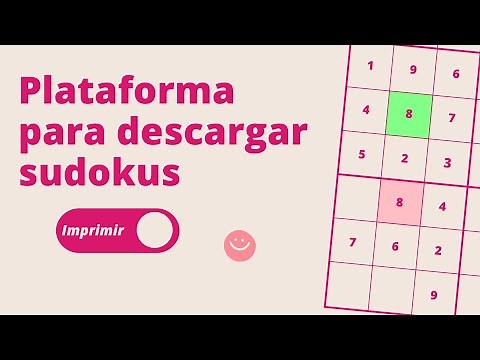 Plataforma gratuita para generar sudokus e imprimirlos