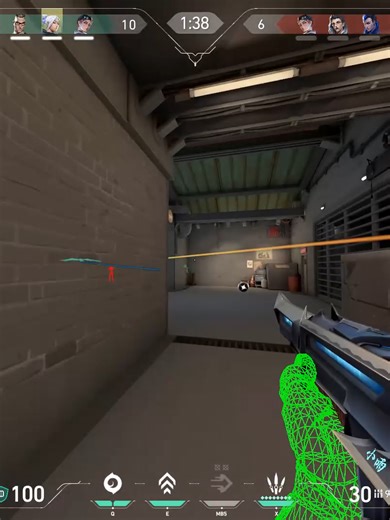 やっぱスペクターの走り撃ち強いなｗ #valorant #valorantclips #valorantgaming