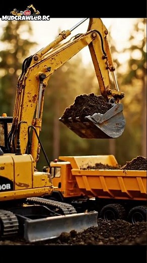 Realistic RC Miniature Road Paving Diorama | RC Road Roller & Paver Working