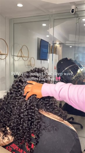 It’s the hair for meeeee😍 3 bundles of 18 inch Deep wave with a Flipover for the win ! Book hair included need I say more ? No stress , no wasted money , no second guessing , no extra stops like let’s be fr it’s the only answer Try it out for November 😉 💌 diyawna@trenestyles.com @trenestyles @trenestyles @trenestyles #757 #757hairstylist #wig #wiginfluencer #hairincluded #dmv #virgina #hairgoals | Treńe Styles