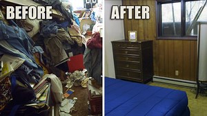 7M views · 73K reactions | With the help of some soldiers from a nearby U.S. Army base, this veteran's life is completely transformed. | Hoarders on A&E | Facebook