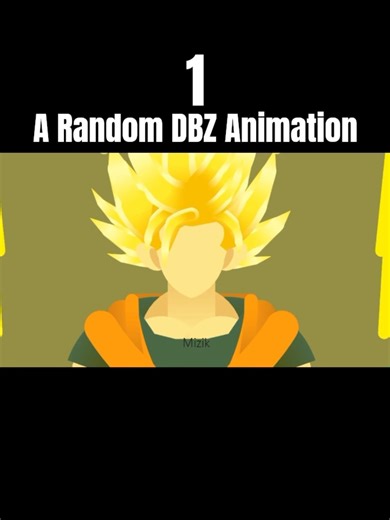 A Random DBZ Animation 1 #dragonball #animation #stickman #action #sticknodes