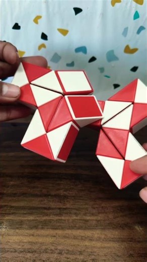 Magic Snake Cube Me New Pattern 😱 #snakecube #shortvideo #shorts