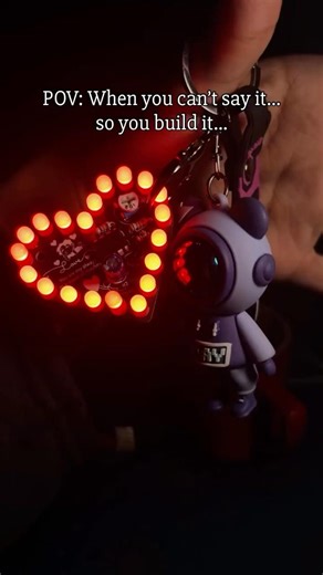 Built a Heart Shaped PCB #pcb #esp32 #timeric