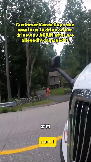 Curbside Delivery Conflict: Truck Driver vs. Customer
